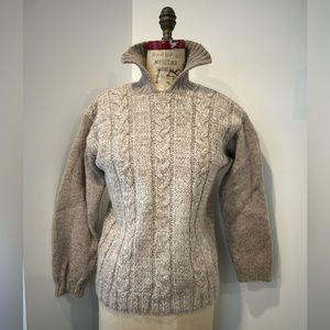 Vintage handmade knitted sweater